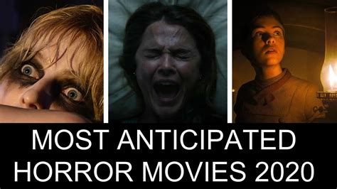 Don't plan on getting sleep any time soon. The Top 10 Most Anticipated Horror Movies of 2020 - YouTube