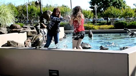 Click here to play the animation. Girls Playing In Public Fountain - YouTube