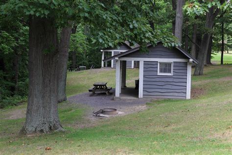 Still, an excellent state park with a great beach and other recreation abundant. The Campsites: Fair Haven Beach New York State Park, cabin 11