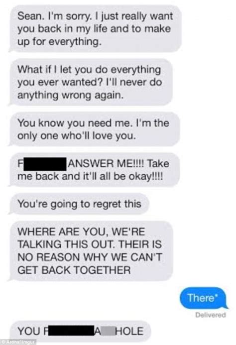 I can tell you that your letter sounds like my wife's first husband, who cheated on her and later married the person he cheated with. Man denies his cheating ex-girlfriend's pleas to reconcile ...