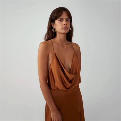 I have an update to this post! Strappy Cowl Neck Dress in 2020 | Cowl neck dress, Dresses ...