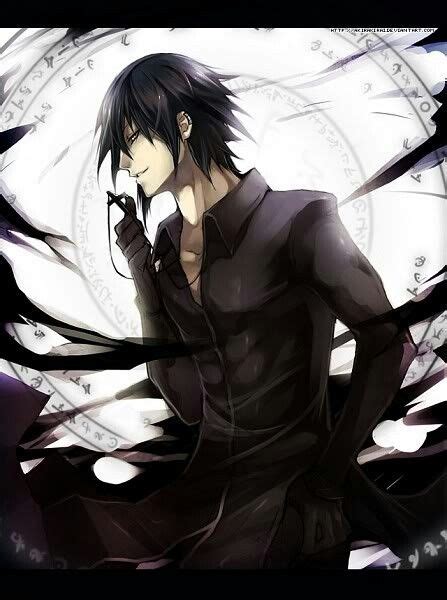 Anime guy with black hair and yellow eyes. | Cool anime ...