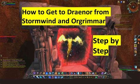 How to get to draenor from orgrimmar in shadowlands. How To Get To Draenor From Stormwind And Orgrimmar