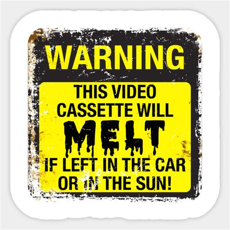 Dr strasser said that he hoped graphic warning labels would help people become better informed in the us, health officials ordered that graphic warning labels should appear on cigarette packets from. Retro VHS Heat Warning Label - Vhs - Sticker | TeePublic