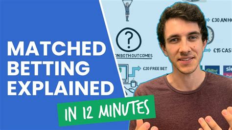 I really wanted to know how i could make money with matched betting so i watched the videos to see what it was all about. Matched Betting Explained In 12 Minutes! - YouTube