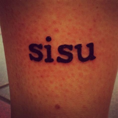 När viktig information saknas om ditt företag får ni färre kundkontakter. #sisu #tattoo Sisu is a Finnish term loosely translated ...