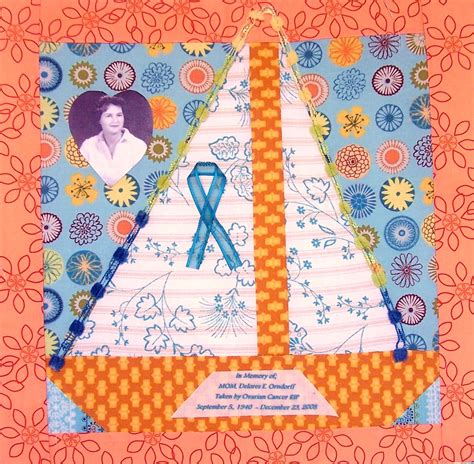 Like all cancers, ovarian cancer represents a change in the normal behavior of the cells within the organ such that they begin to grow and divide epithelial tumors start from the cells that cover the outer surface of the ovaries. OVARIAN CANCER TEAL RIBBON CAUSE AWARENESS QUILT SQUARE ...