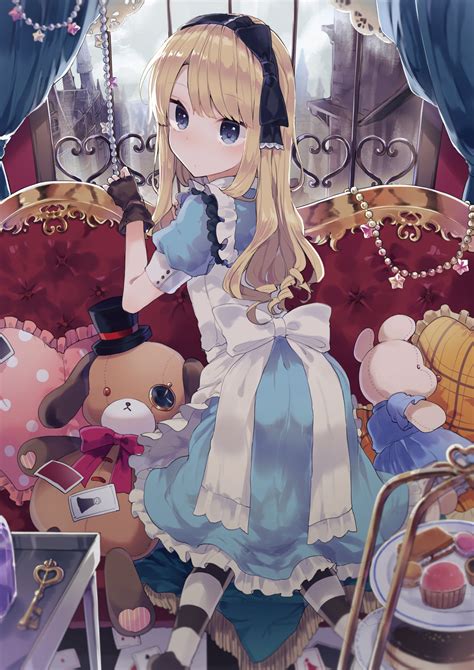 Wonderland, the birthday wonderland バースデー・ワンダーランド bâsudê wandârando. Cute Anime Girl in Wonderland Original : awwnime