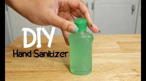 Given a choice, though, the best thing you can do is wash your hands and keep them away from your. How To Make DIY Hand Sanitizer Easy Simple - YouTube