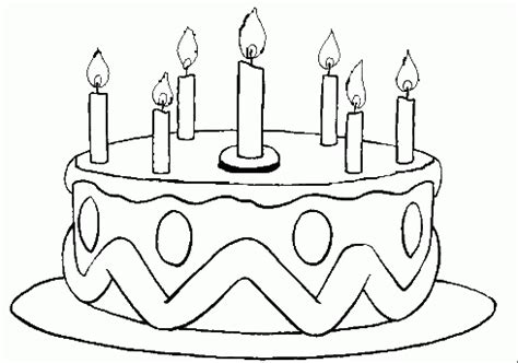 Very easy 7th birthday cake. anniversaire24: dessin gateau anniversaire