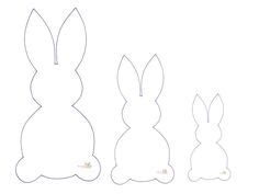 Druckvorlage papers and research , find free pdf download from the original pdf. easter bunny template - Google Search | Diy ostern ...
