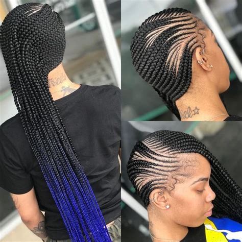The hair is divided into two sections and the braid is styled by weaving the sections into braids. Zambian Fishtail Hairstyles | LIKE-PLUS.NET ปั้มไลค์ ปั้ม ...