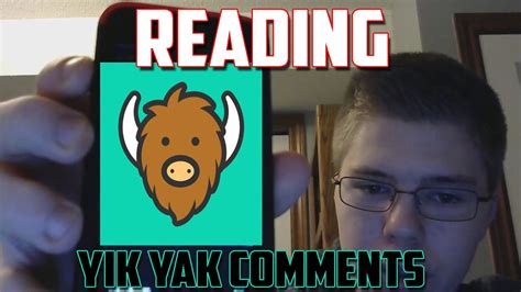 We would like to show you a description here but the site won't allow us. Reading Yik Yak Comments - YouTube