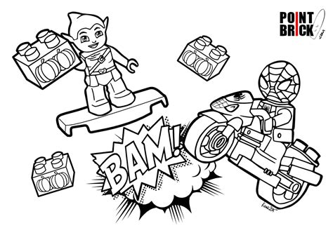 Visualizza altre idee su disegni, disegni da colorare, pagine da colorare per bambini. Point Brick Blog: Disegni da Colorare: Spiderman e dott ...