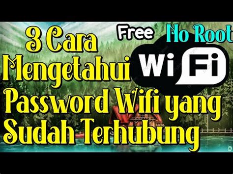 Seperti saat rumah kita dekat dengan hotspot wifi.id corner seperti judulnya, opsi nembak wifi sederhana ini modalnya tidak lebih dari 150 ribu rupiah. 3 CARA MENGETAHUI PASSWORD WI-FI YANG SUDAH TERHUBUNG ...