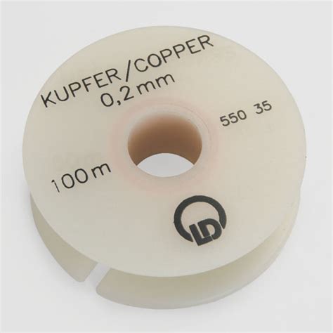 Copper aluminum other resistance depends on temperature. Copper resistance wire, 0.2 mm diam., 100 m ...