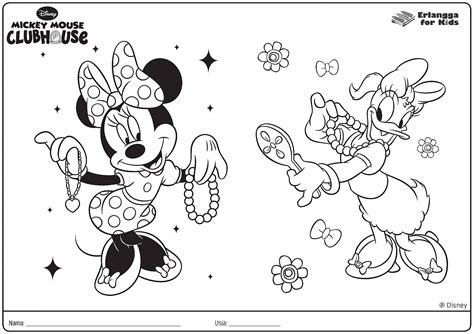 Mickey mouse minnie mouse gambar hitam dan putih mickey mouse putih mamalia pahlawan png pngwing. Colorings Erlangga For Kids