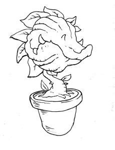 Fly trap coloring page pages home venus. Crafty Weekend Freebie | Cartoon coloring pages, Coloring ...