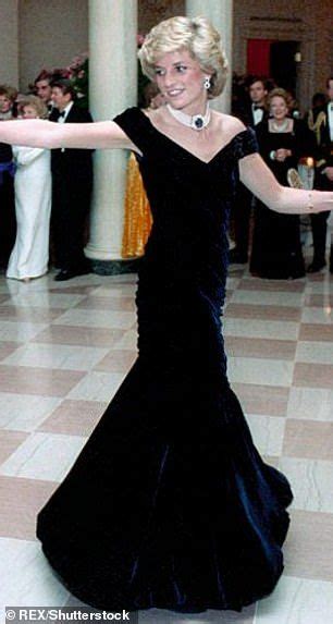 Maya jama took to the brits red carpet wearing a stunning lbd (little black dress) by alonuko that instantly reminds us of princess diana's iconic 'revenge dress'. Kate Middleton chanelled Princess Diana's White House dress at Diplomatic Reception | Princess ...