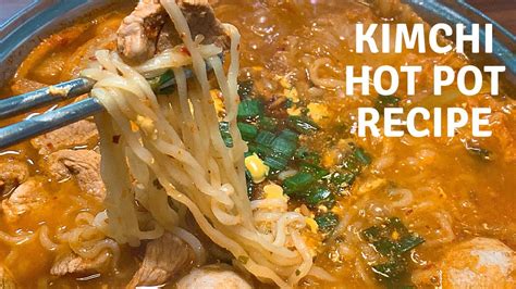 Hope everyone keep staying cool. KIMCHI HOT POT RECIPE | KIMCHI STEAMBOAT | BUDAE JJIGAE ...