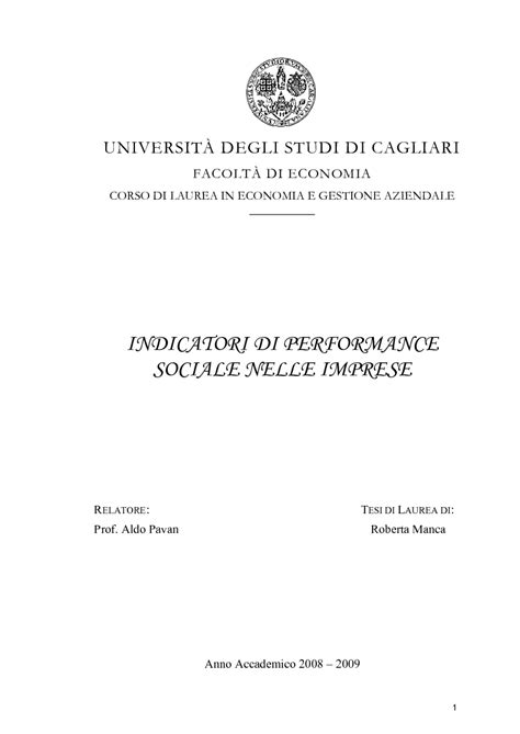 The history of unica can be traced back to1606. UNIVERSITÀ DEGLI STUDI DI CAGLIARI FACOLTÀ DI ECONOMIA ...