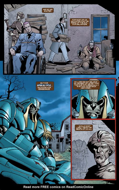 Only the strong will survive. Read online X-Men: Apocalypse/Dracula comic - Issue #3