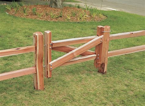 For example, wire fence, cedar split rail fence and chain link fence. How to Build a Split Rail Fence in 2020 | Brick fence ...