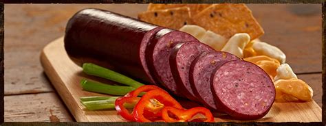 Beef and garlic italian sausage: Beef Summer Sausage | Old Wisconsin