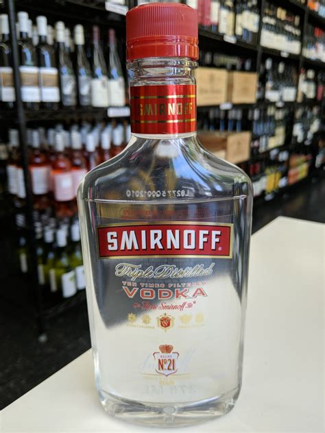 Smirnoff Vodka 375ml - Divino