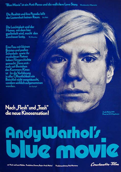 The first major profile of the american pop art cult leader after his death in 1987 covers the whole of his life and work through interviews, clips from his films, and conversations with his family and superstar friends. Filmplakat: Andy Warhol's Blue Movie (1969) - Plakat 2 von ...