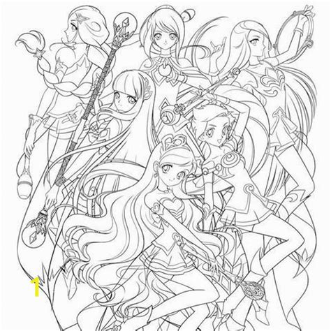 Download or print this amazing coloring page: Free Download Auriana Lolirock Coloring Pages - cool wallpaper