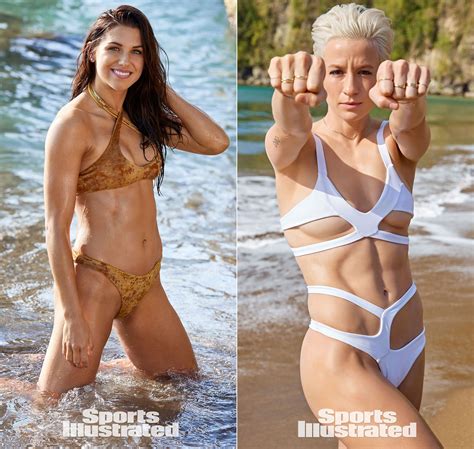 Though alex morgan looks like she has headed a few too many soccer balls with her face, her hindquarters appear to be quite powerful. Celebrate USA Women's Soccer Win With Their Stunning 'SI: Swim' Pics - Hot Celebrity reviews
