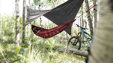 It also acts as a sunshade whenever the sun pops out. Creative Ways to Use Your Hammock Rain Fly | Hammock rain ...