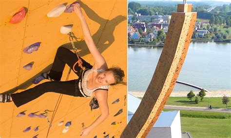 Building your own rock climbing wall at home is one of the most effective ways to improve both skill and strength. Don't look down! Incredible free-standing tower is the ...