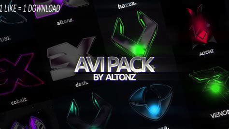 What is an avi file? Avi Pack By Altonz *FREE* - YouTube