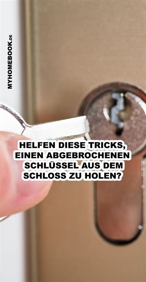 Maybe you would like to learn more about one of these? Helfen diese Tipps, einen abgebrochenen Schlüssel aus dem ...