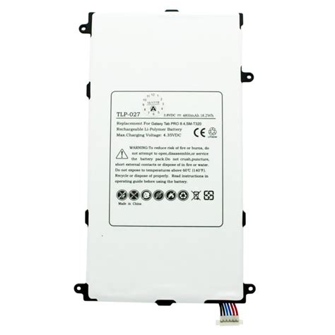 Wäre für mich demnach eine kaufsentscheidung, da schon oft bekritelt wurde, dass bei manchen samsung produkten der akku. Akku passend für Samsung Galaxy Tab Pro 8.4, Samsung ...
