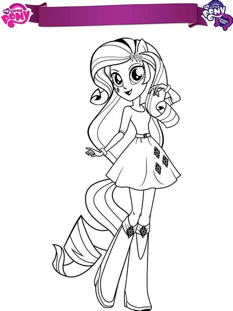 My little pony is one of the most popular cartoons for kids especially for little girls. Get This Equestria Girls Coloring Pages Pony Rarity