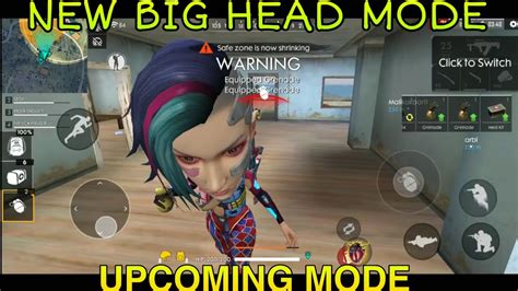 In the new free fire update, this skill can, perhaps, become a counter to robo's skill when engaged in close quarters. NEW BIG HEAD MODE | UPDATE | FREE FIRE BATTLEGROUNDS - YouTube