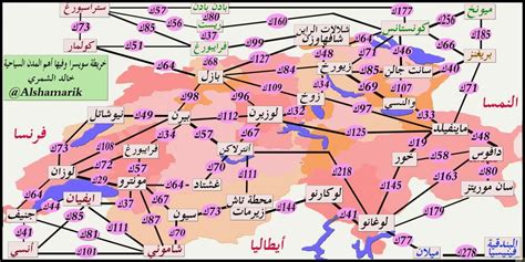 خريطة شائعة ومفيدة للمعلمين والطلاب على حد سواء. خريطة اوروبا السياحية 2018 - Kharita Blog