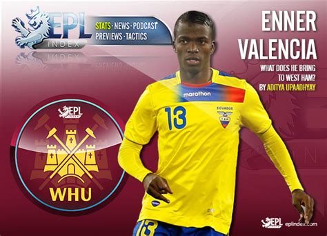 Player of @fenerbahce & @fefecuador. What Does Enner Valencia Bring to West Ham? - EPL Index ...