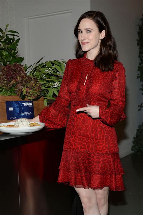 7,924,723 likes · 1,066 talking about this. Rachel Brosnahan - American Express Cash Magnet Card Promo in NY 11/26/2018