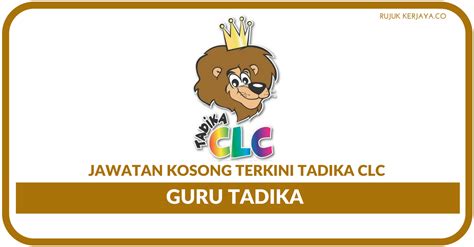 Calon hendaklah warganegara malaysia berusia tidak lebih daripada 35 tahun pada tarikh 1 january 2018. Jawatan Kosong Terkini Guru Di Tadika CLC • Kerja Kosong ...