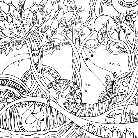 Share your page with friends and family. Forest Coloring Book | AdultcoloringbookZ