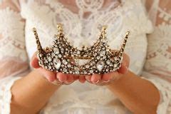 Is the ceremony taking place in a church or in an institution with a more modest dress code? Diamond crown stock image. Image of crown, fine, worth ...