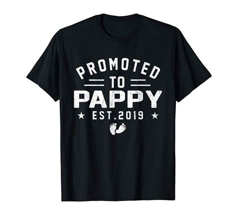 Promoted To Pappy est 2019 T-Shirt Mother's Day Gifts Men - OrderQuilt.com
