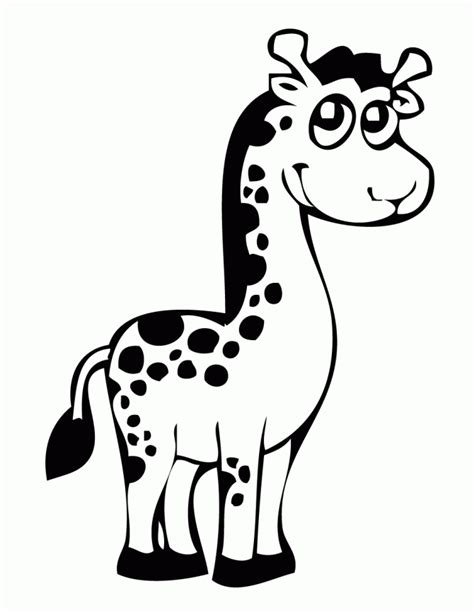 These pages were created by kids who want to brighten someone's day! Coloring Pages Of A Giraffe - Coloring Home