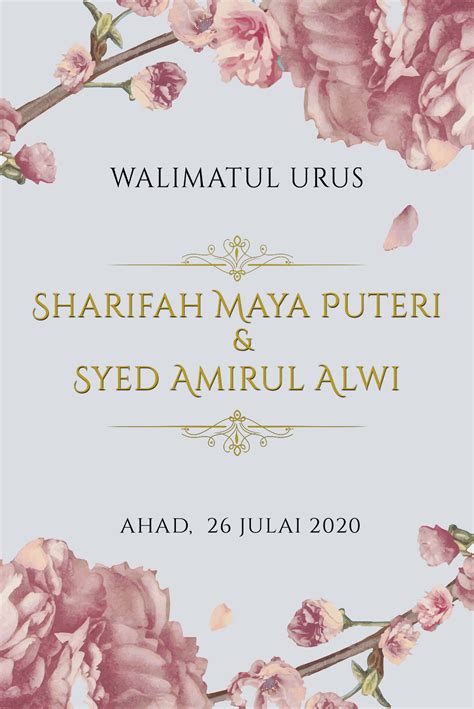 Kata bijak islami dan tarbiah muslim. Majlis Perkahwinan Sharifah Maya Puteri ♥ Syed Amirul Alwi ...