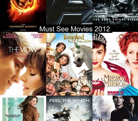 Explore best movies by year and genre. Must-See Movies 2012