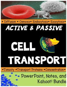 Auto answer modify amount of points earnt per question fail on purpose show correct answer preview question answer during team talk. Cell Transport PowerPoint, Notes, and Kahoot! in 2021 ...